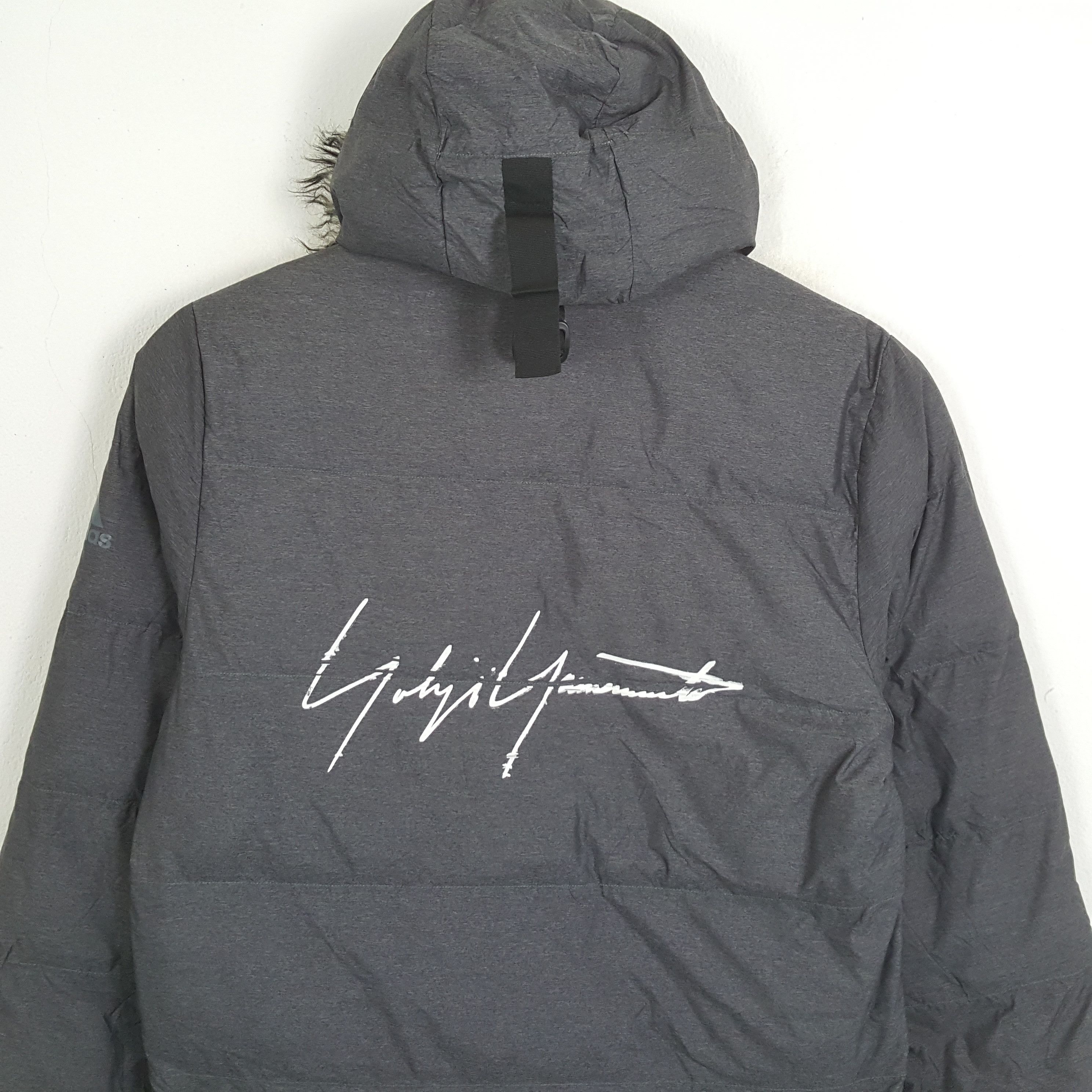 Adidas × Vintage × Yohji Yamamoto Vintage ADIDAS x YOHJI YAMAMOTO Japanese Brand Puffer Jacket Size US M / EU 48-50 / 2 - 2 Thumbnail