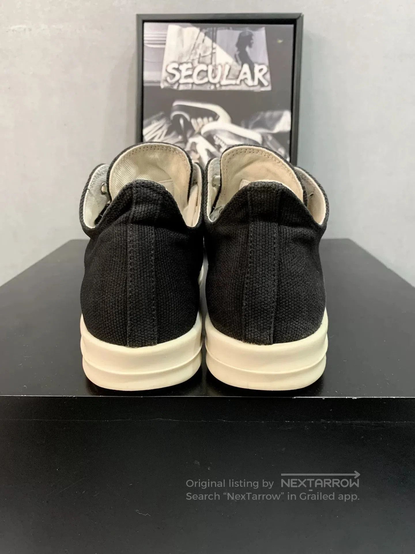 Rick Owens Drkshdw Rick Owens DRKSHDW Low-Top Sneakers. Size US 5 / EU 37 - 5 Thumbnail