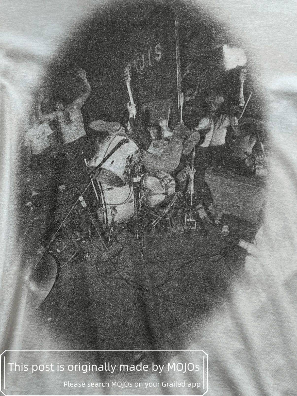 Sz 2 Number Nine Cobain Band Tee mojos291823