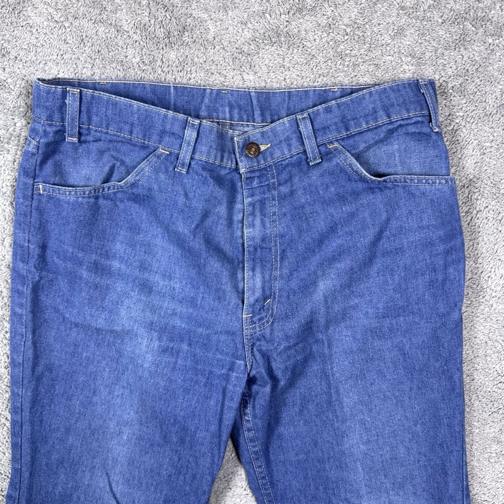 Levi's VINTAGE Levis Jeans Mens 36x27 Bootcut USA Made Orange Tab Denim 80s 1988 405 Size US 36 / EU 52 - 5 Thumbnail