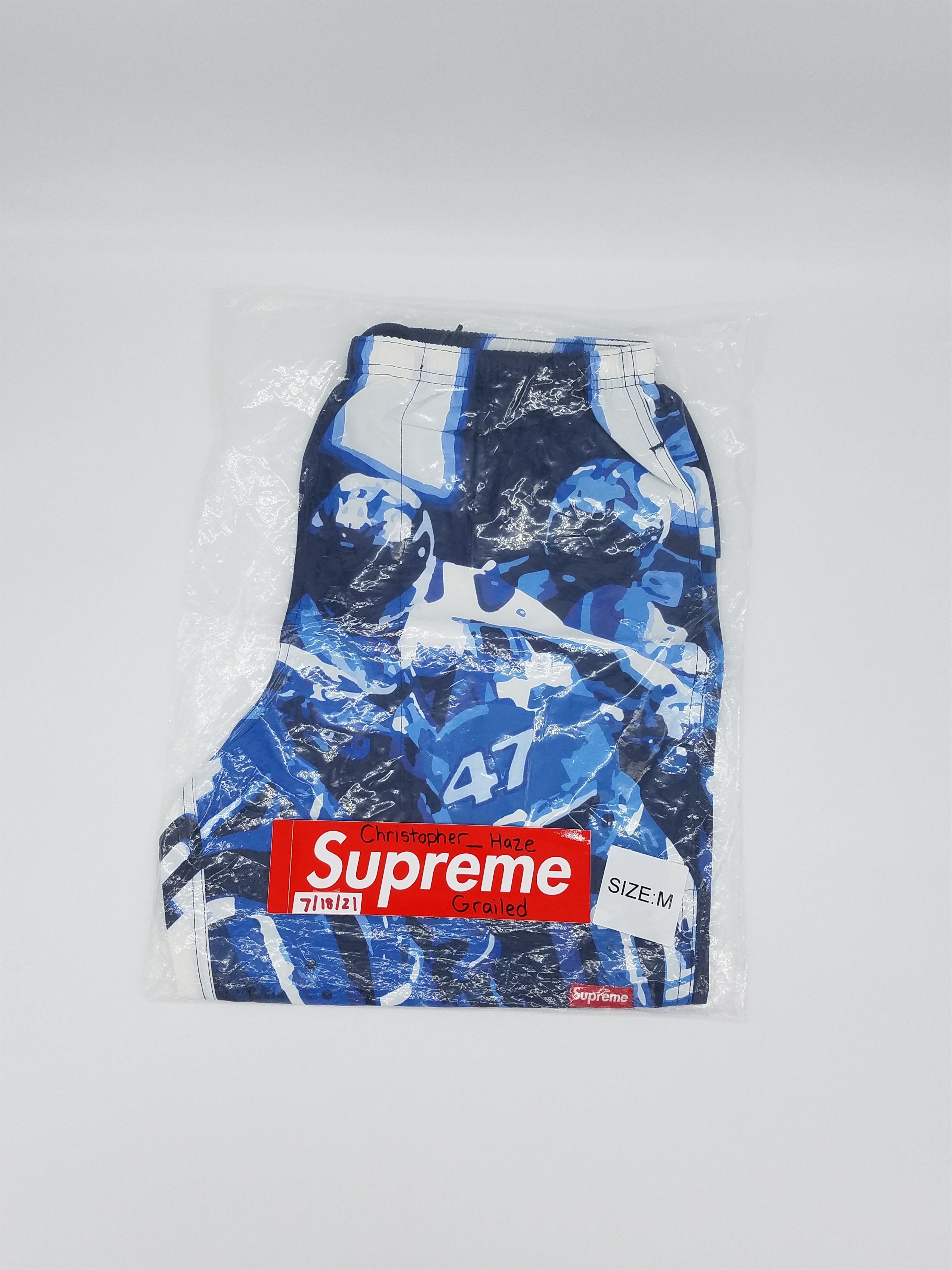 Supreme Supreme Racing Water Shorts Medium Navy SS20 | Grailed