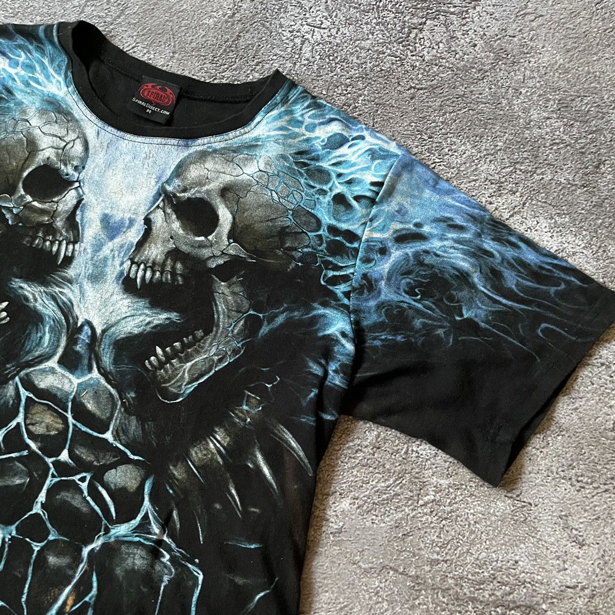 Vintage Vintage Y2K Horror Vampire Graphic Tee Dark Grunge Boxy M Size US M / EU 48-50 / 2 - 4 Thumbnail