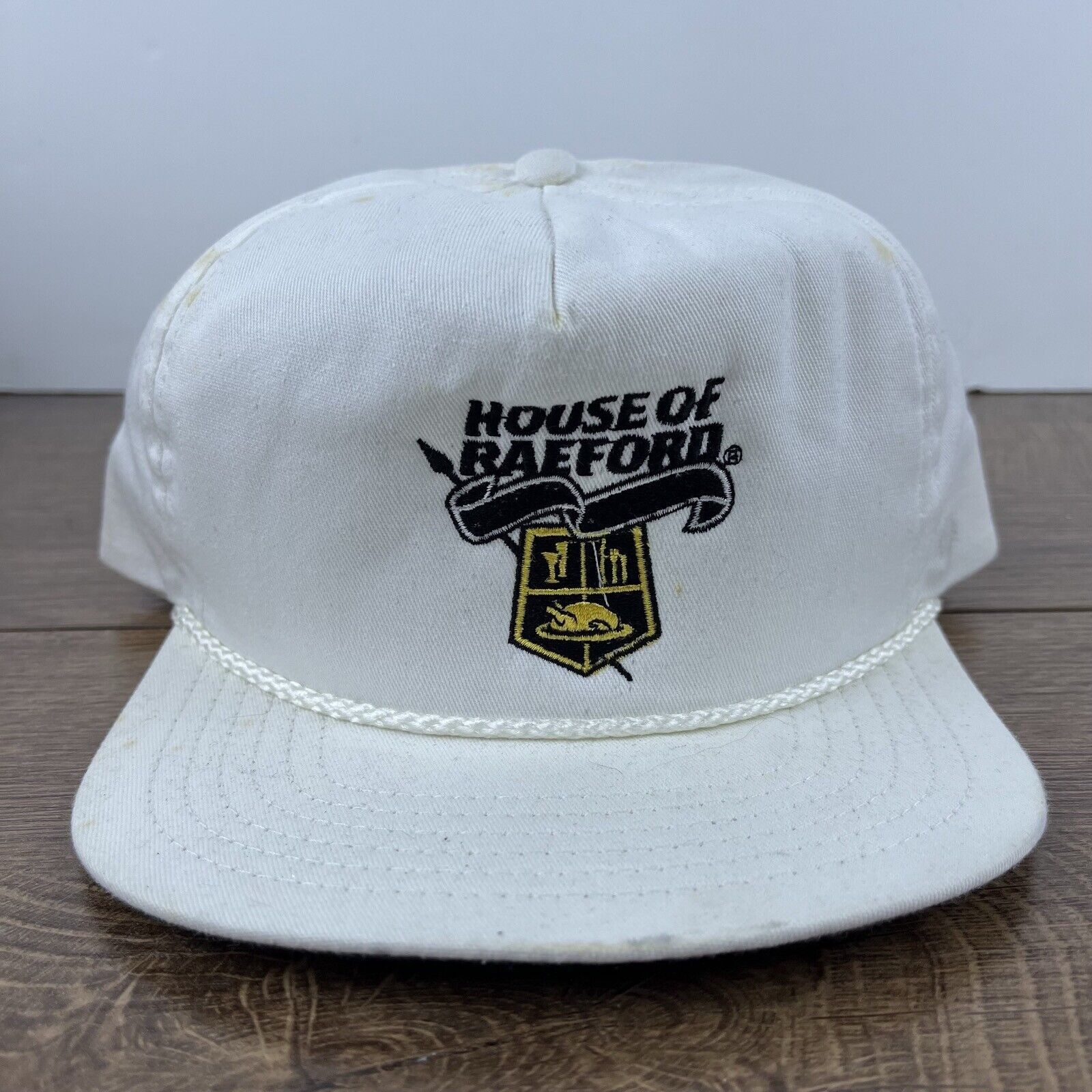 Other House of Raeford Hat Snapback Hat White Hat Adjustable White Size ONE SIZE - 3 Thumbnail