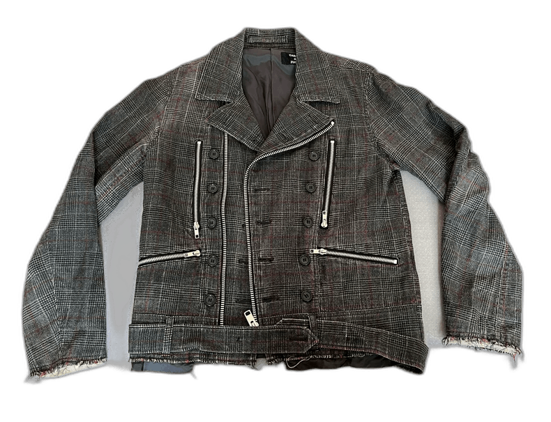 Comme des Garcons Vintage Check Pattern Zipper Jacket-2506 Size M / US 6-8 / IT 42-44 - 1 Thumbnail