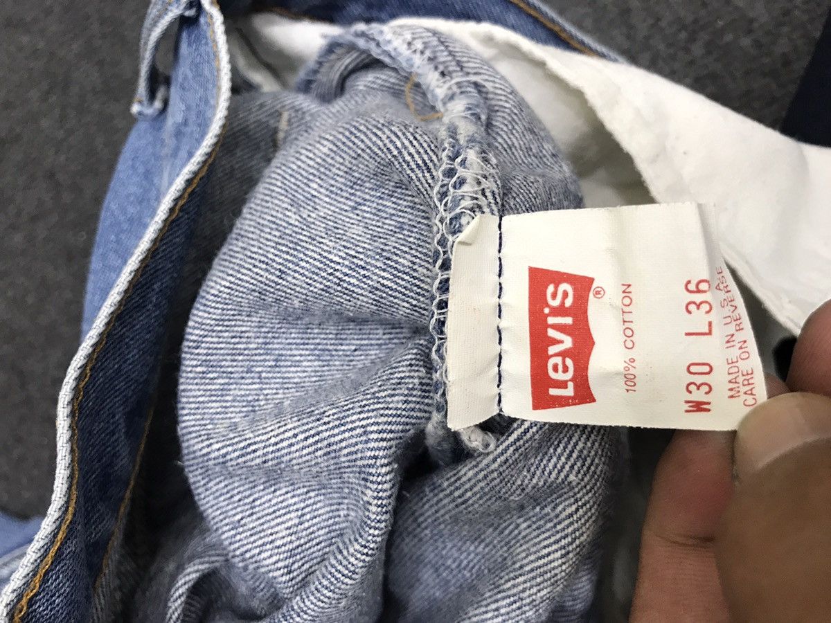 Levi's VL208 Vintage Levis 501 Medium Wash Jeans Size US 28 / EU 44 - 16 Thumbnail