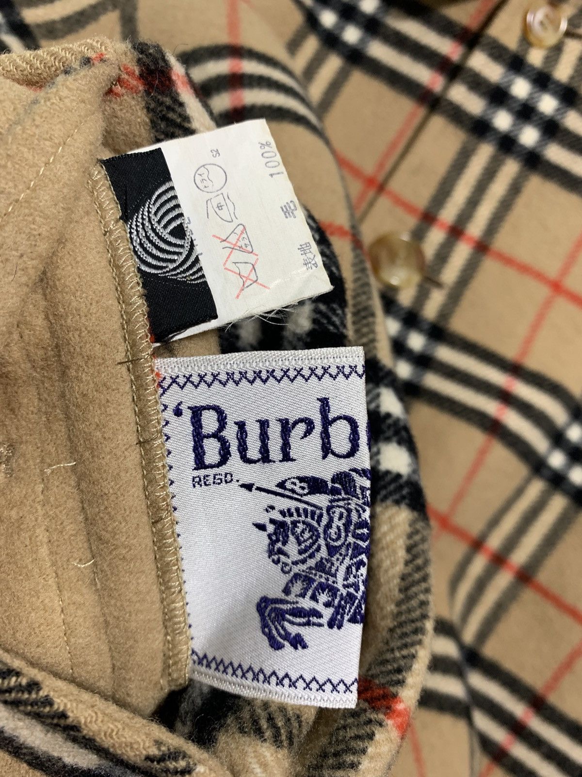 Burberry 🔥BURBERRY NOVACHECK WOOL REVERSIBLE JACKETS Size US M / EU 48-50 / 2 - 10 Thumbnail