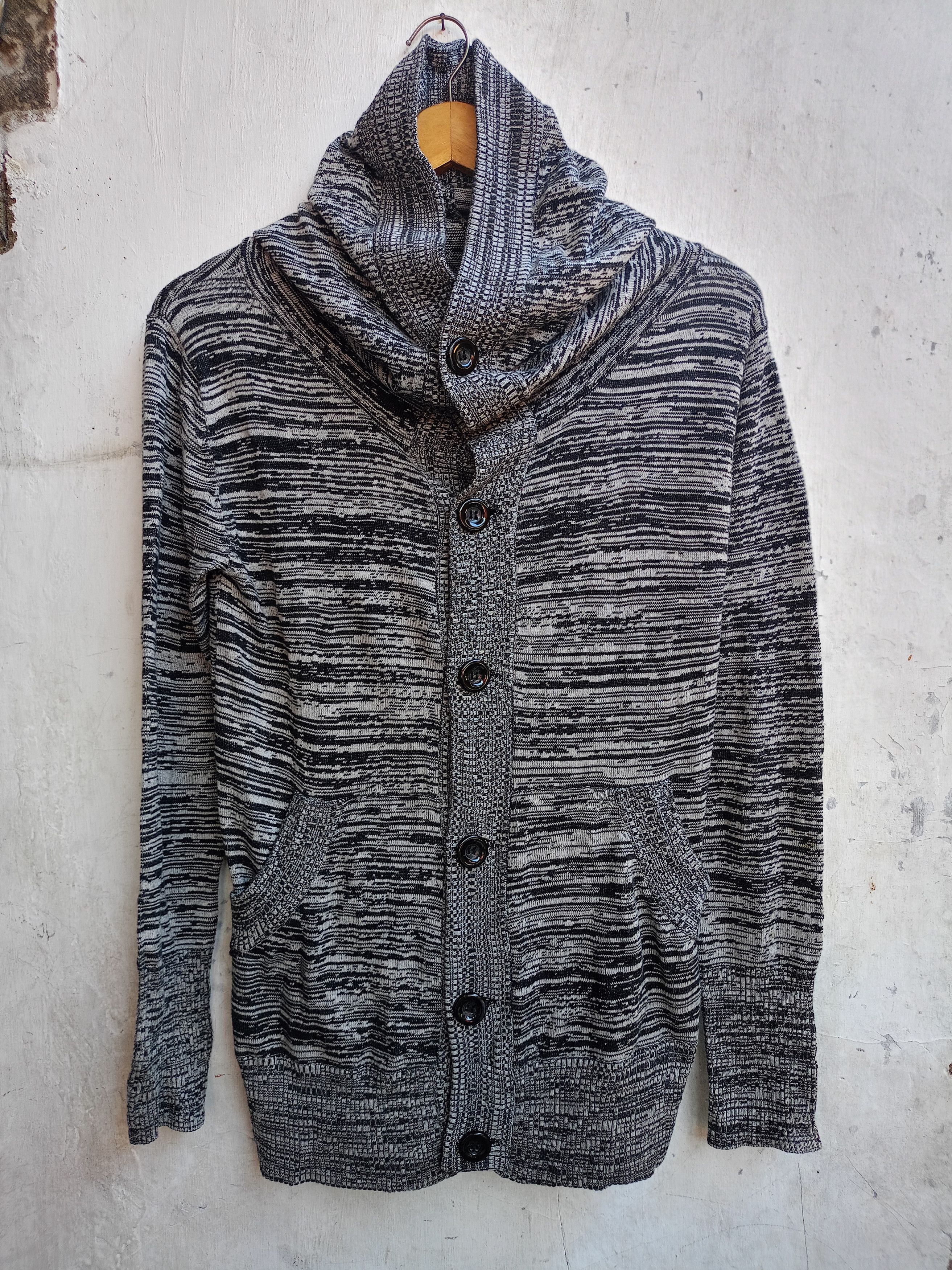 semanticdesign Semantic Design Button Knit Hoodie style ifsixwasnine Size US M / EU 48-50 / 2 - 2 Thumbnail