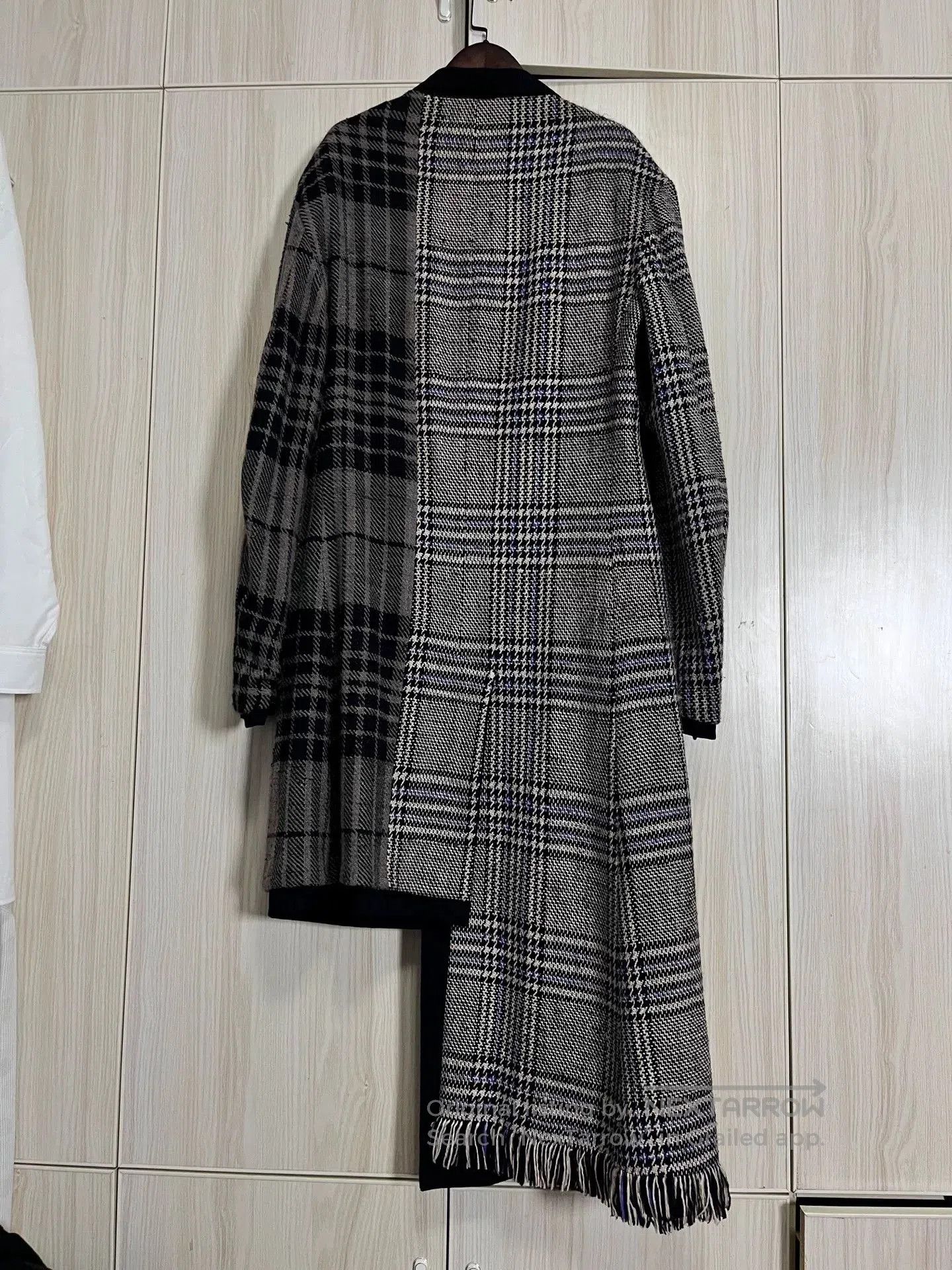 Yohji Yamamoto Yohji Yamamoto Double-Breasted Coat. Size XL / US 12-14 / IT 48-50 - 2 Thumbnail