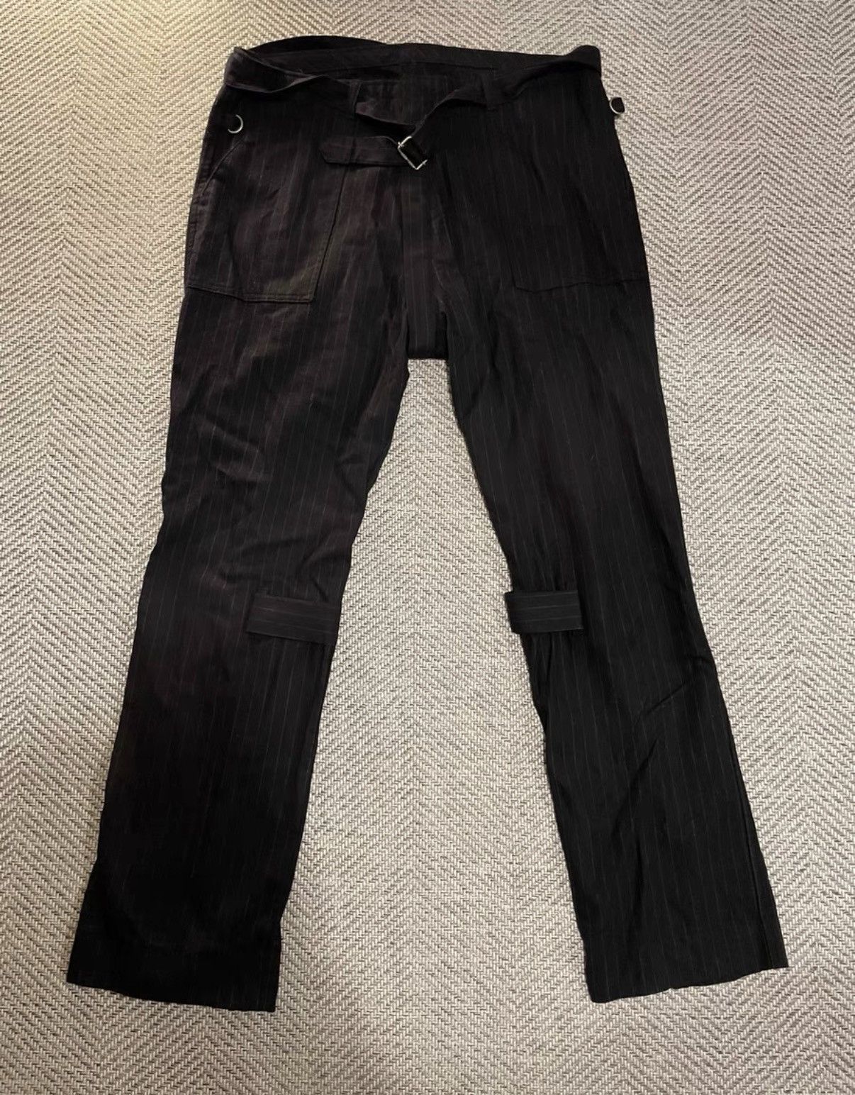 PHINGERIN Phingerin Multi-Zip Strap Trousers with Built-in Belt K24 Size US 38 / EU 54 - 2 Thumbnail
