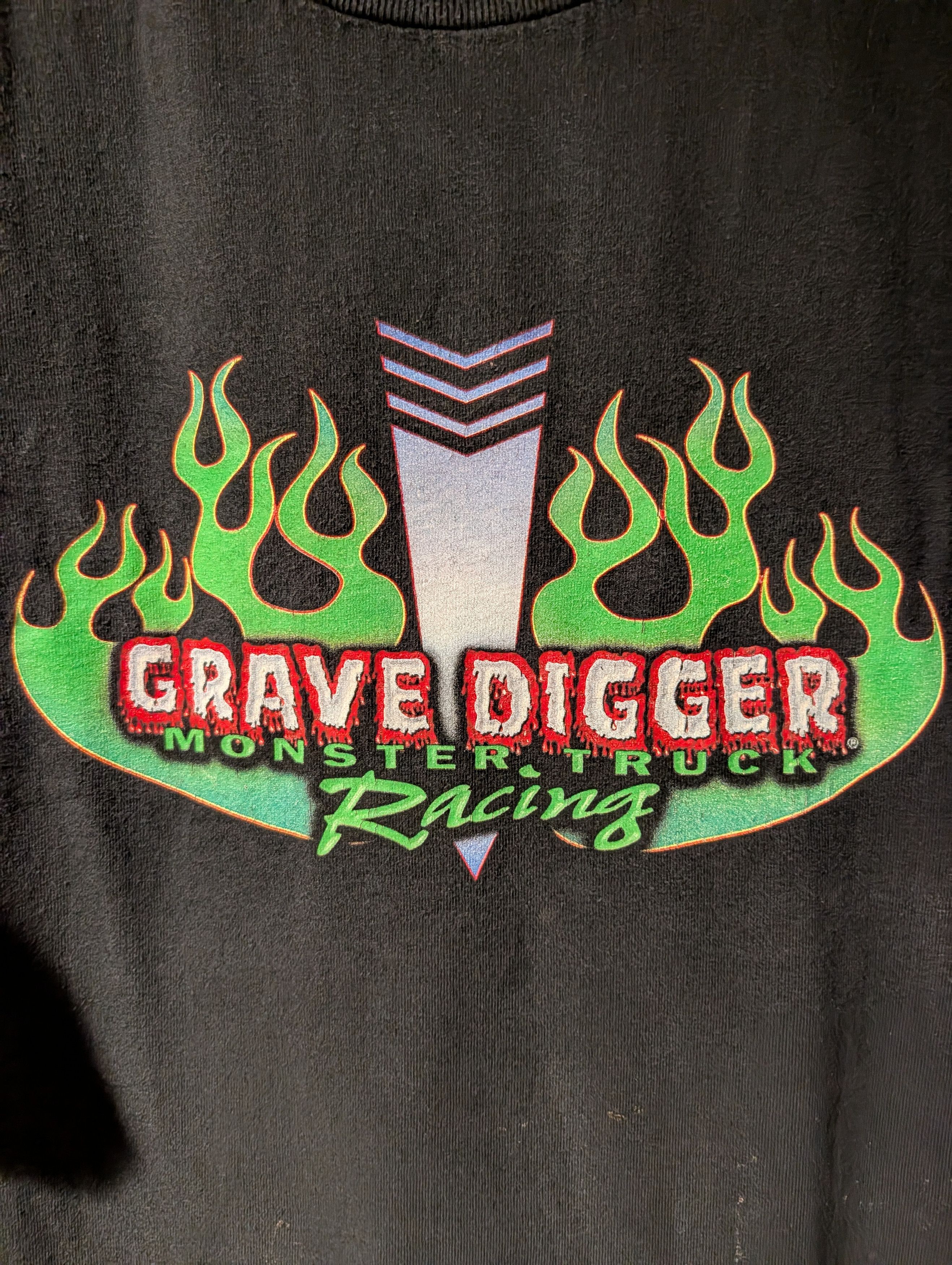Vintage Vintage Grave Digger Monster Jam Truck Racing T-Shirt XXL Size US XXL / EU 58 / 5 - 8 Thumbnail