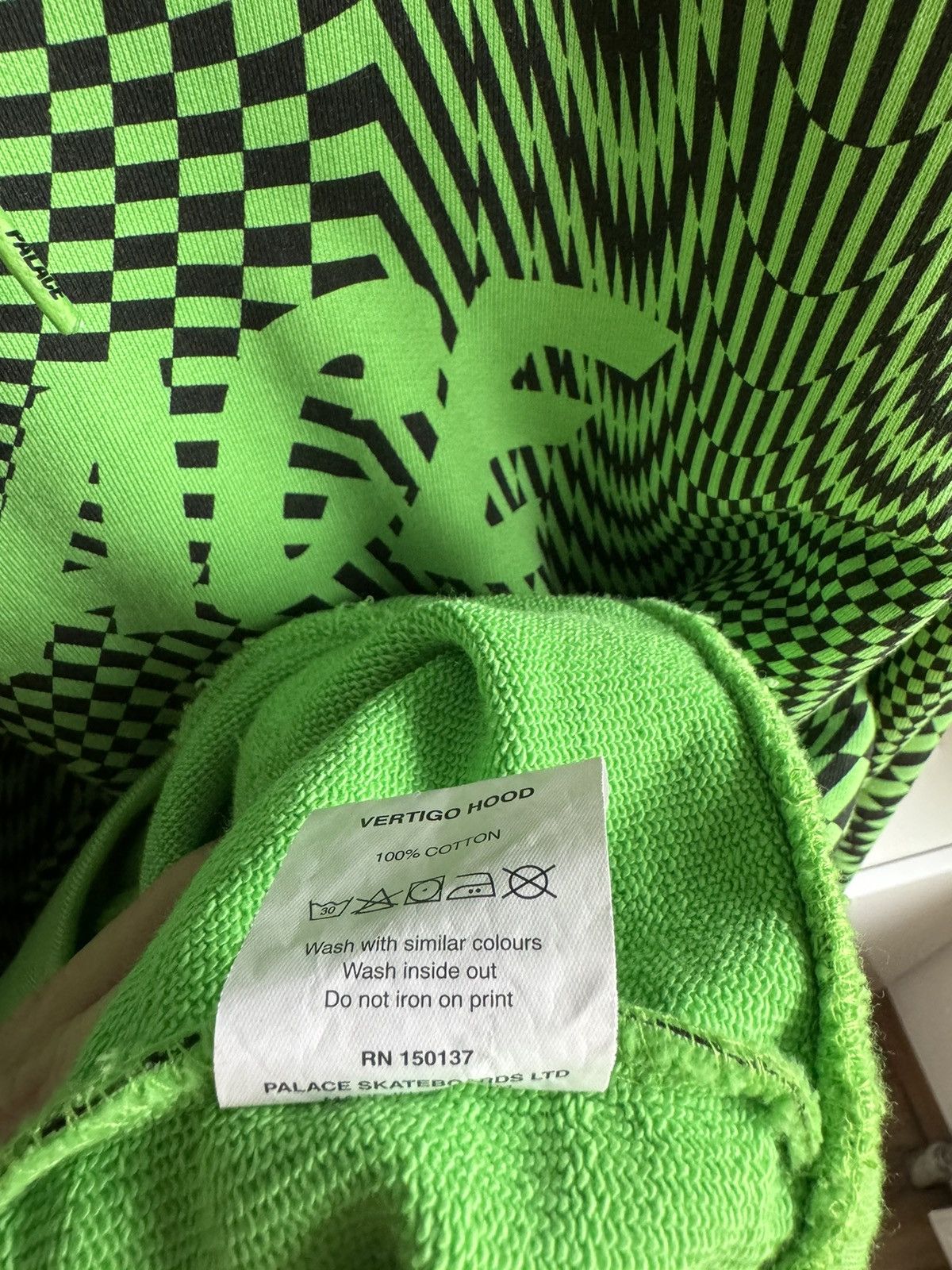Palace vertigo hoodie best sale