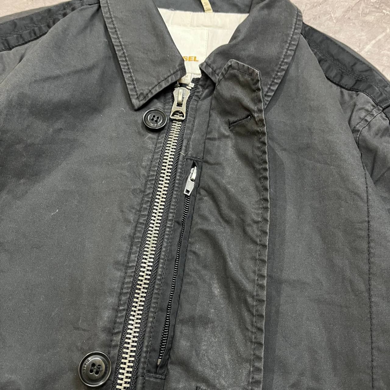 Diesel Vintage Diesel Base Metal Jacket Tapered Bomber Jacket Size US M / EU 48-50 / 2 - 21 Thumbnail