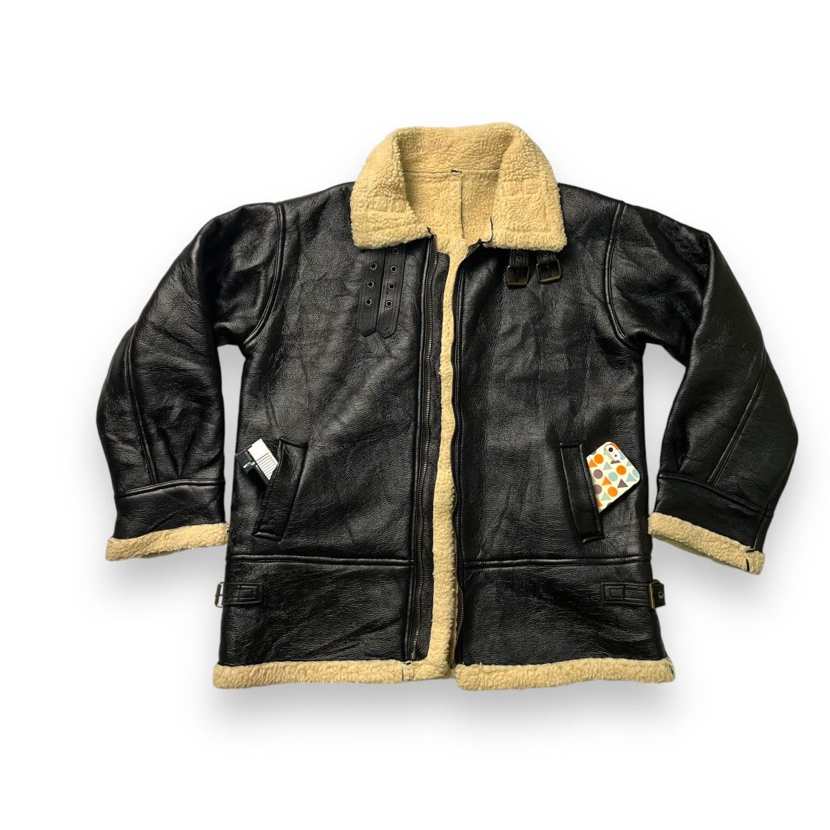 B 3 × Kanye West × Leather Jacket 🇯🇵 JUNOAH B3 LEATHER