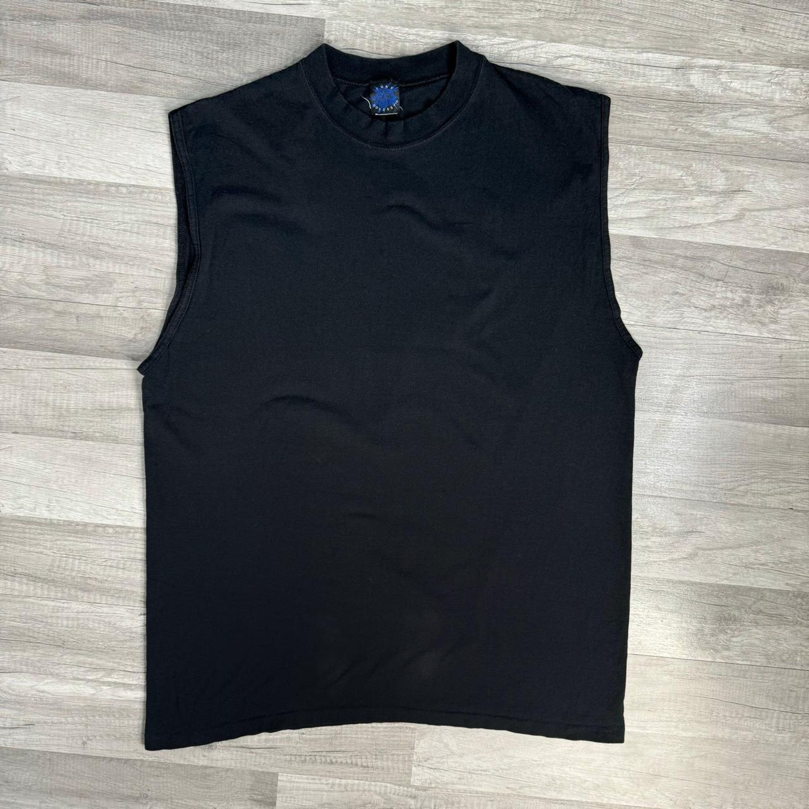 Vintage Vintage 90s Surf Odyssey Blank Tank Top Single Stitch Hem Size US XL / EU 56 / 4 - 1 Thumbnail