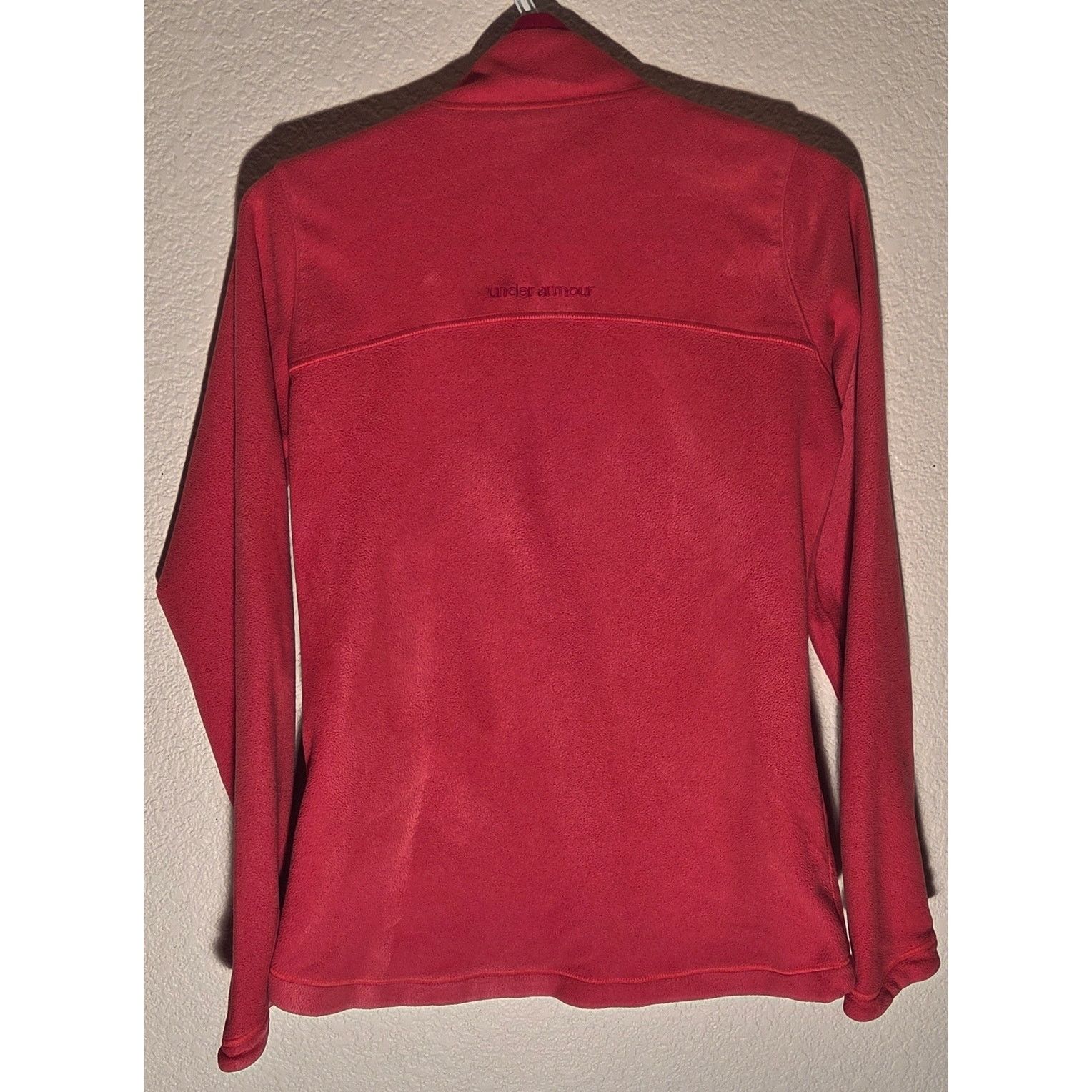 Under Armour Under Armour Pink Fleece Full Zip Women's Sweater Small Size S / US 4 / IT 40 - 2 Thumbnail