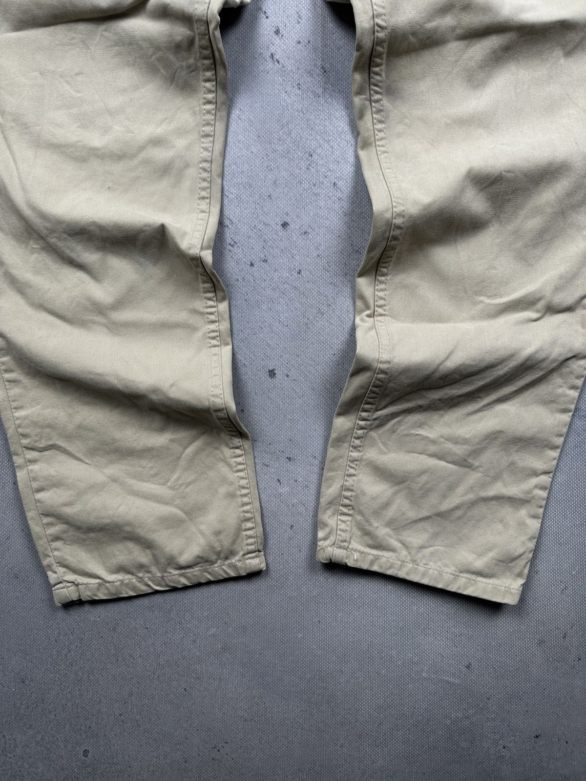 Valentino Valentino Jeans Vintage Beige Chino Pant Minimalist Trousers Size US 30 / EU 46 - 5 Thumbnail