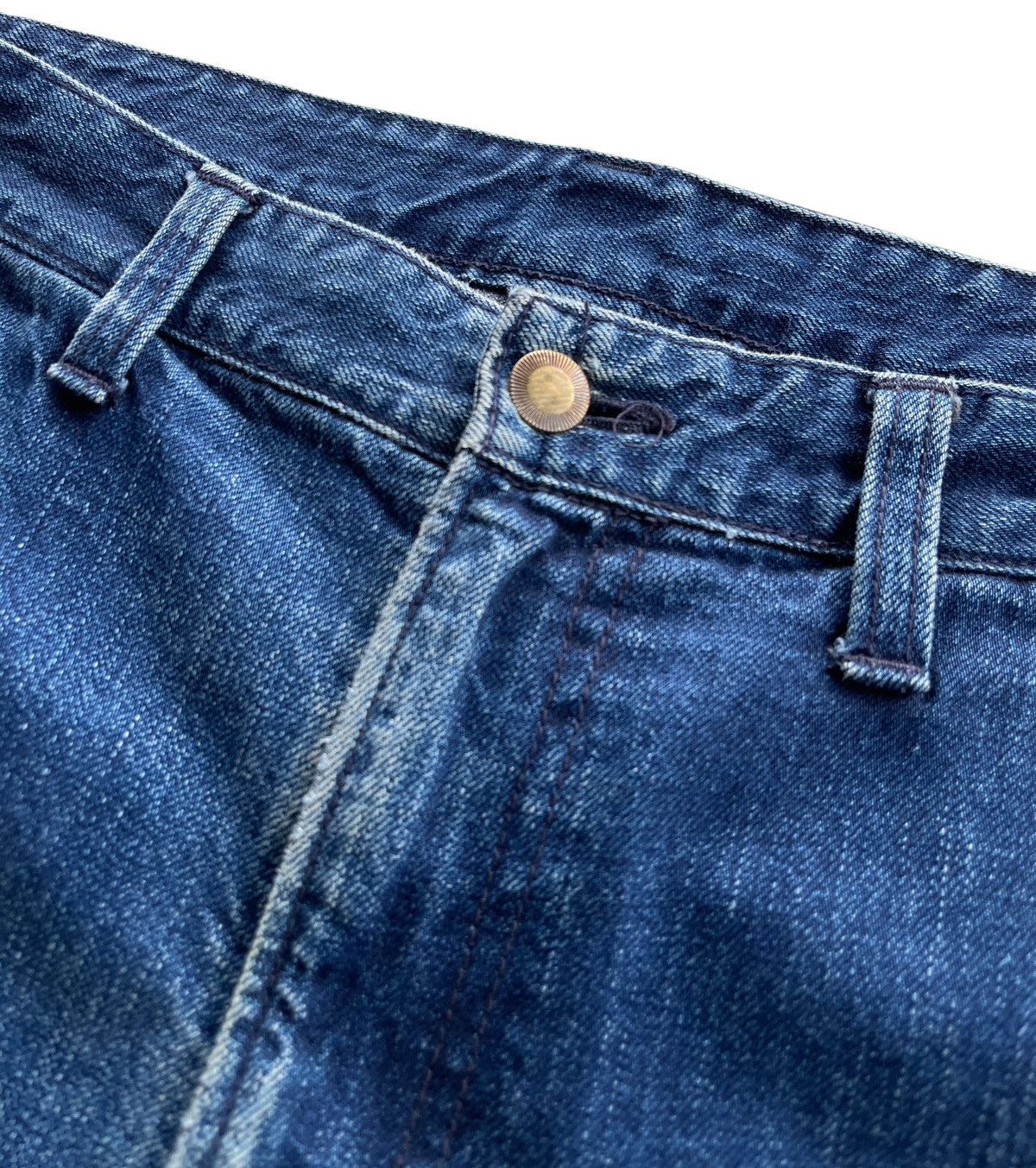 Eternal Eternal Pure Blue Indigo Kojima Japan Pants Size US 34 / EU 50 - 6 Thumbnail