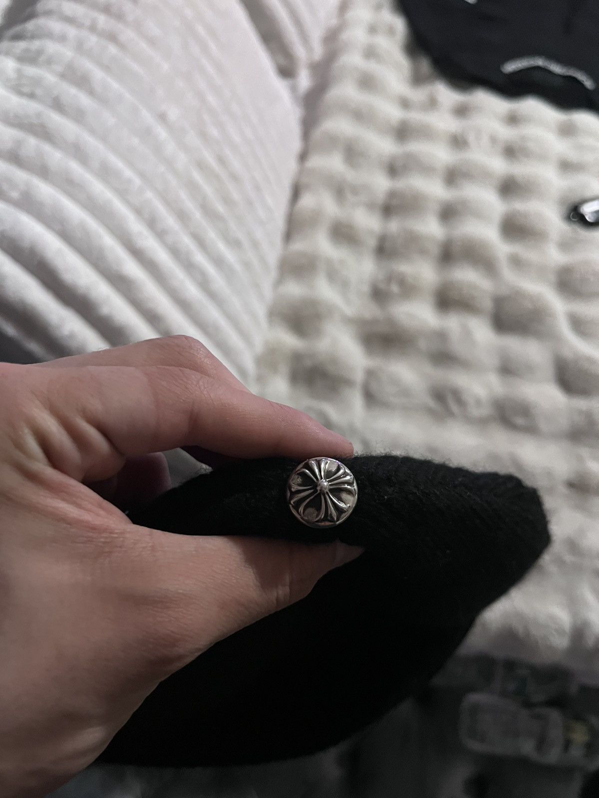 Chrome Hearts Chrome Hearts Big Daddy NYC Beanie Size ONE SIZE - 3 Thumbnail