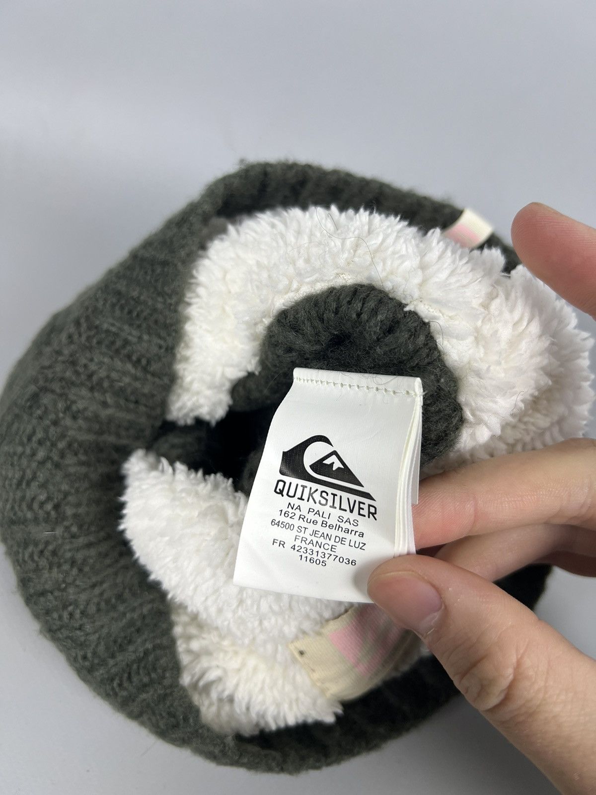 Quiksilver QUIKSILVER POMPON BEANIE HAT WARM KNITED Size ONE SIZE - 8 Thumbnail