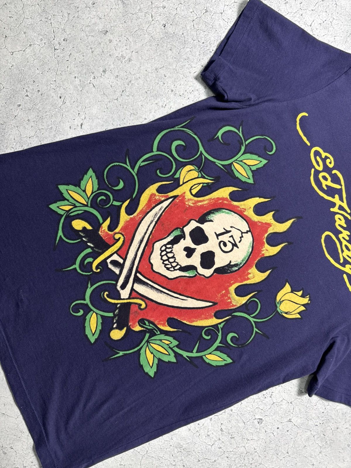 Ed Hardy Ed Hardy Big Logo T-Shirt Skull Size M Size US S / EU 44-46 / 1 - 5 Thumbnail