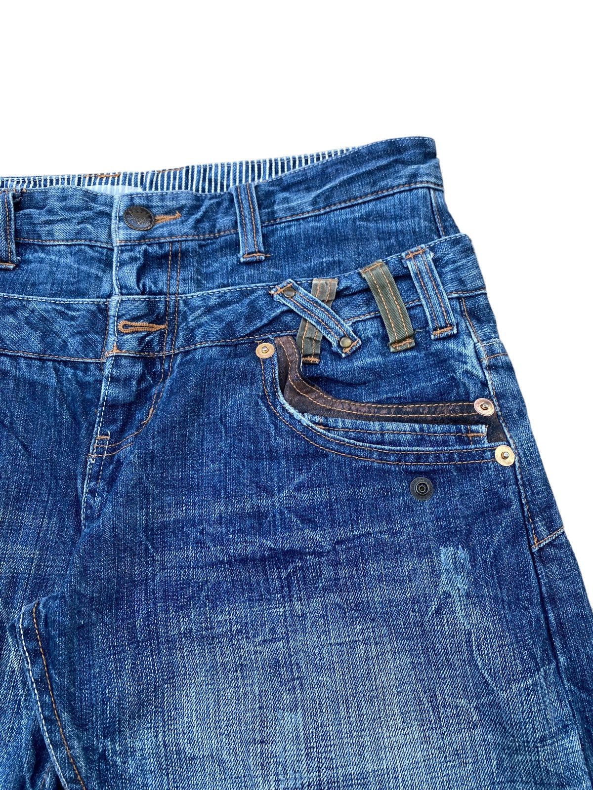 If Six Was Nine Vintage Unbrand Japan Double Waist Pant Size US 32 / EU 48 - 5 Thumbnail