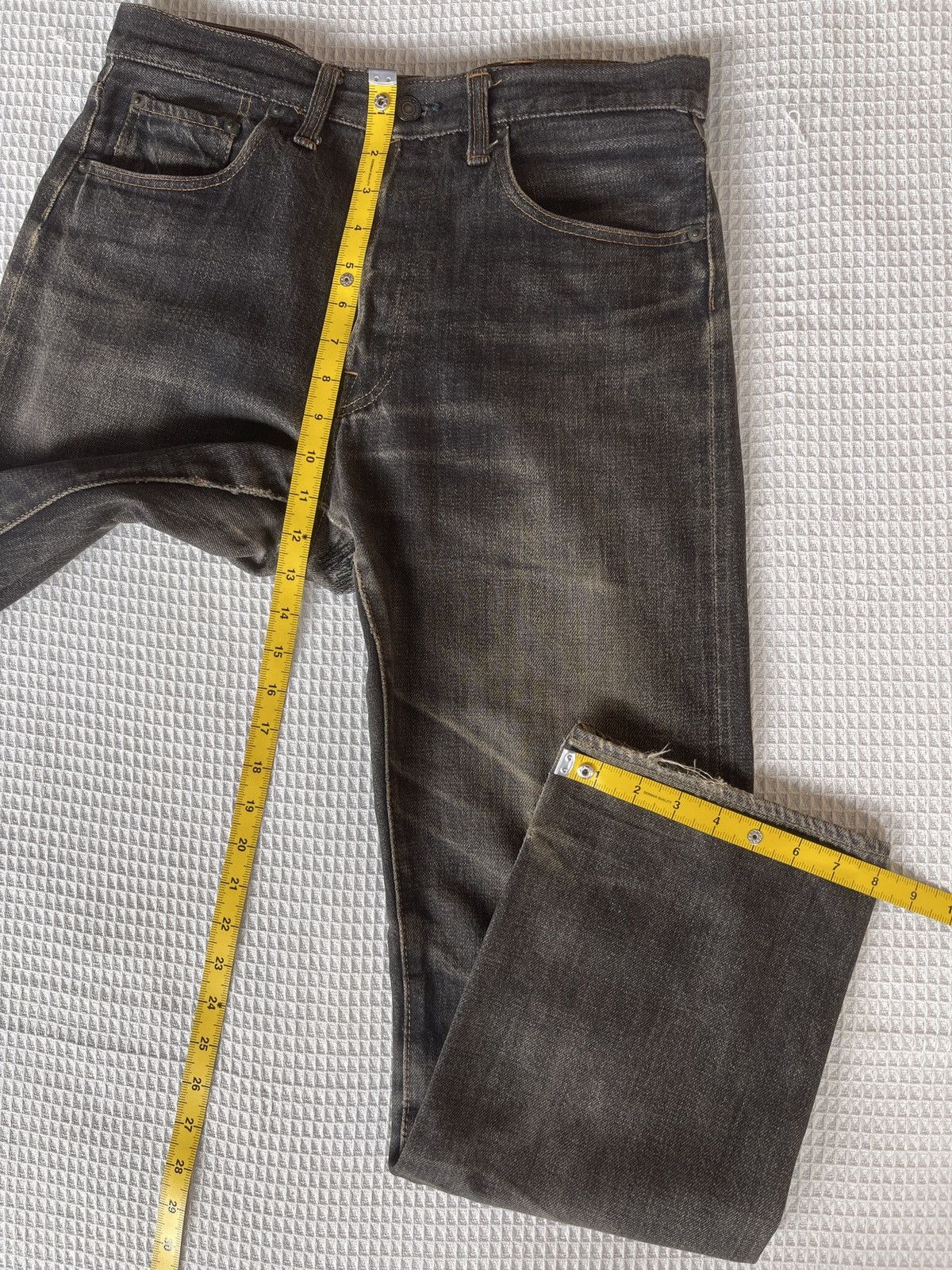 Denime Rare🔥Vintage Denime Japan Selvedge Jeans Size US 33 - 16 Thumbnail