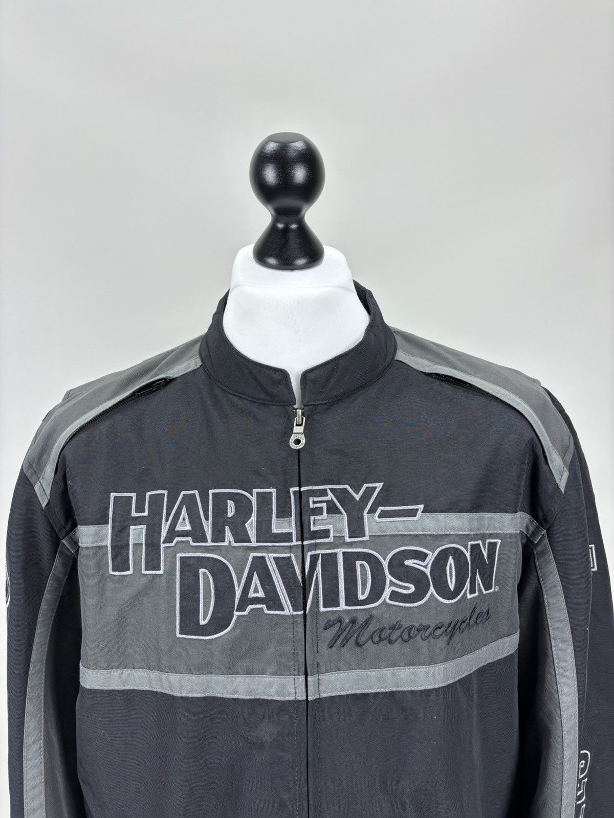 Harley Davidson Mens jacket Harley Davidson Size XL Color Black/Gray Size US XL / EU 56 / 4 - 3 Thumbnail