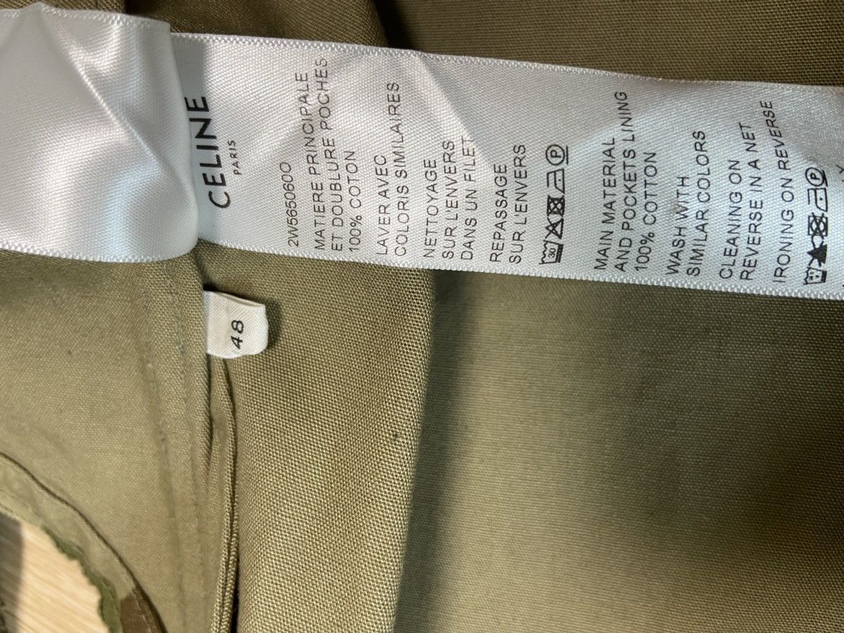 Celine × Hedi Slimane 48 Celine ss22 camouflage military vest sleeveless jacket Size US M / EU 48-50 / 2 - 11 Thumbnail