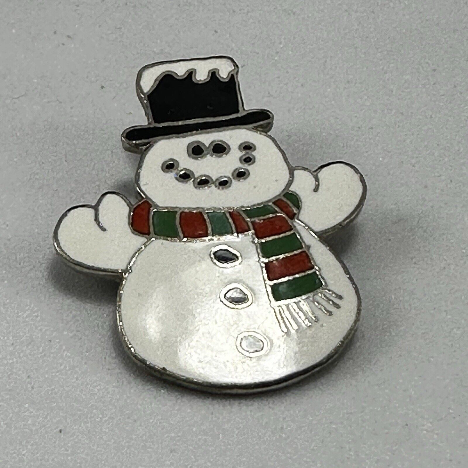 Other Hallmark Christmas Frosty Snowman Brooch Lapels Hat Cap VTG Size ONE SIZE - 4 Thumbnail