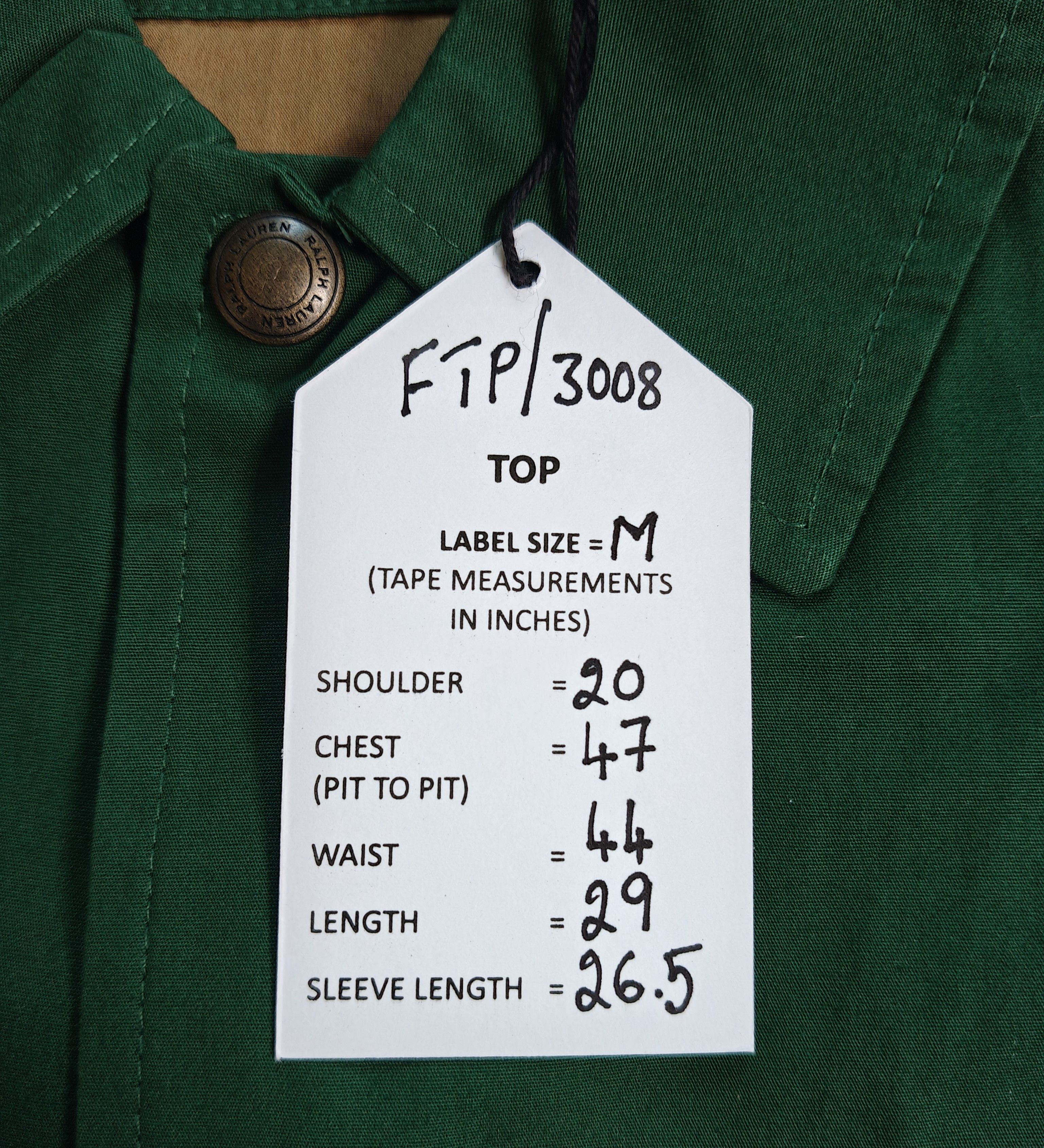Polo Ralph Lauren Polo Ralph Lauren Windbreaker jacket Free Shipping FTP-3008 Size US M / EU 48-50 / 2 - 13 Thumbnail