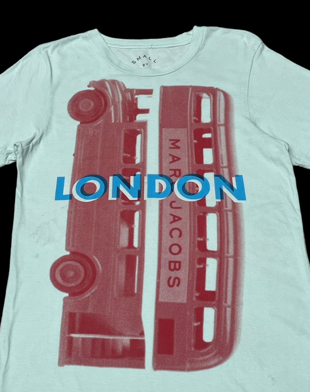 Designer Vintage Marc Jacob London T-Shirt 2000s Size US S / EU 44-46 / 1 - 3 Thumbnail