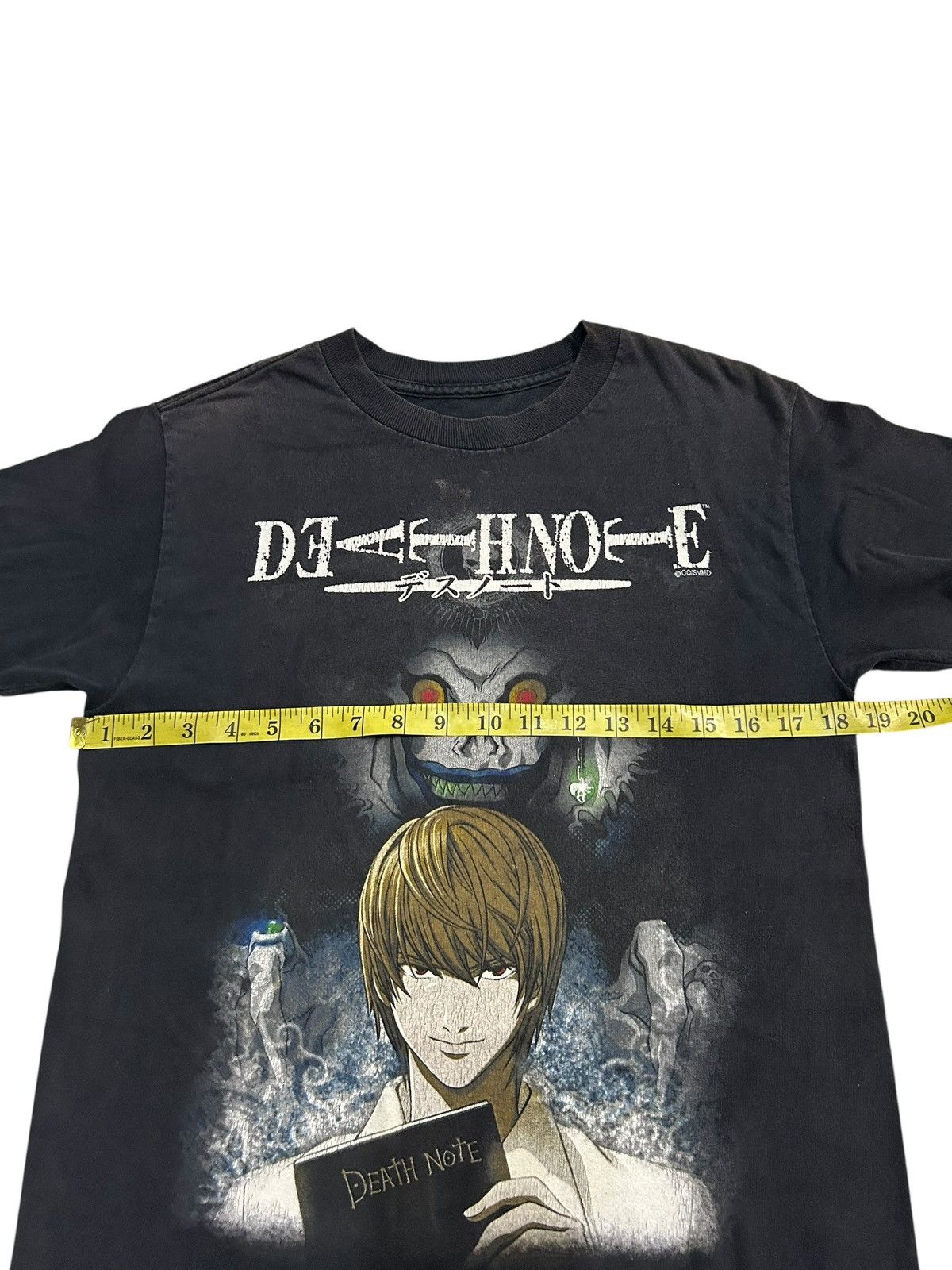 Anime Vintage Death Note Shonen Jump Anime Manga Shirt Sunfaded Size US S / EU 44-46 / 1 - 14 Thumbnail