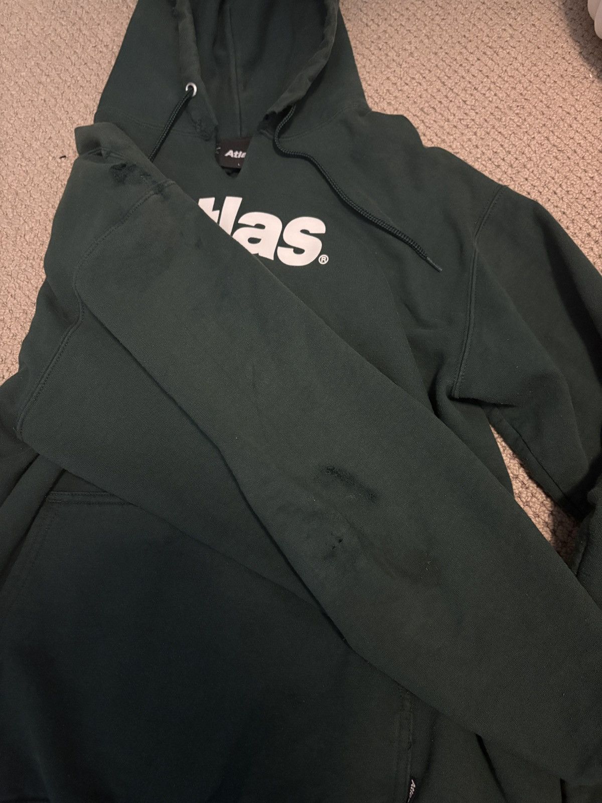 Other Atlas Distressed Green Skater Hoodie Logo Size US M / EU 48-50 / 2 - 3 Thumbnail