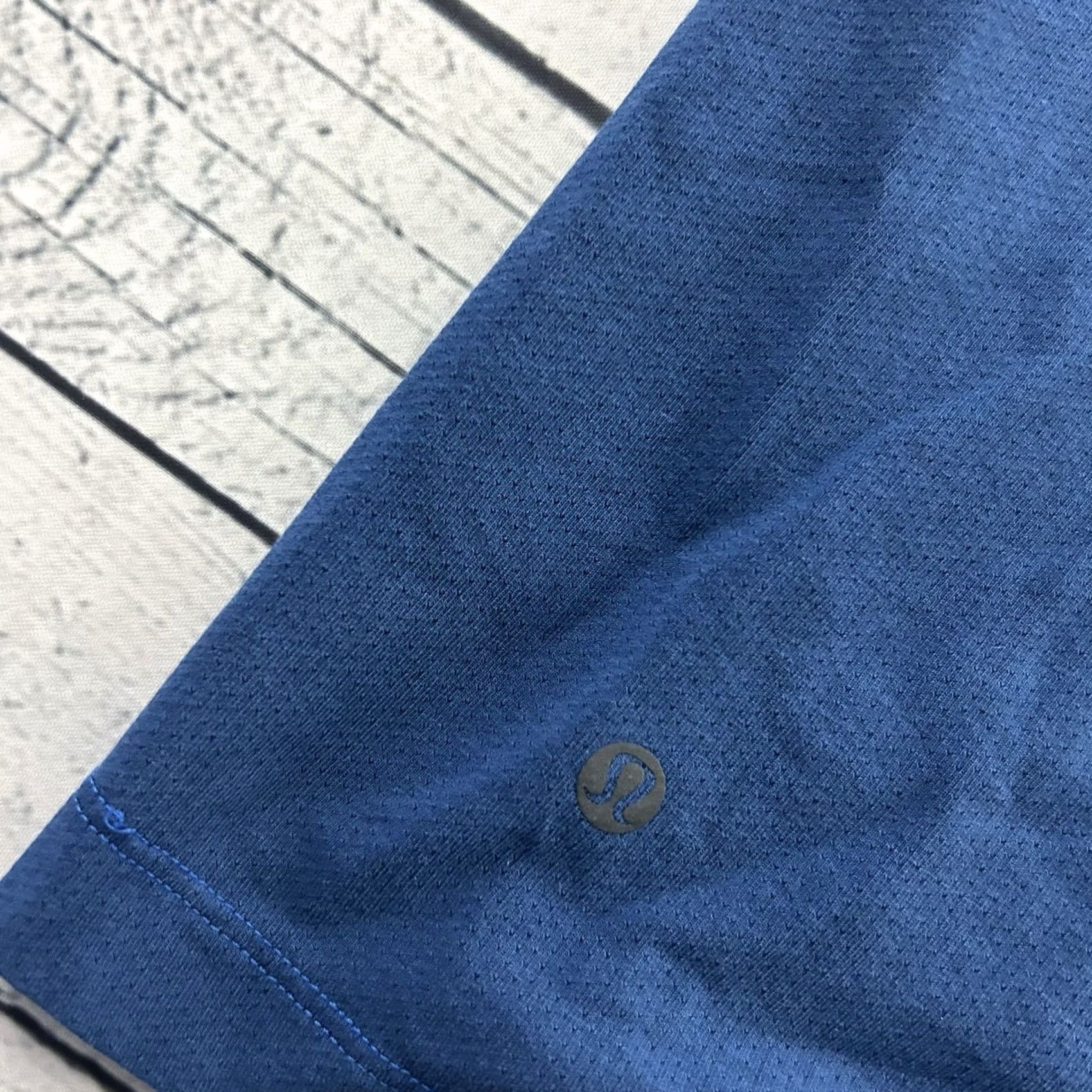 Lululemon Lululemon Short Sleeve Athletic Shirt Men's Large Blue Shirt Mens L Blue Athletic T-Shirt Size US L / EU 52-54 / 3 - 4 Thumbnail