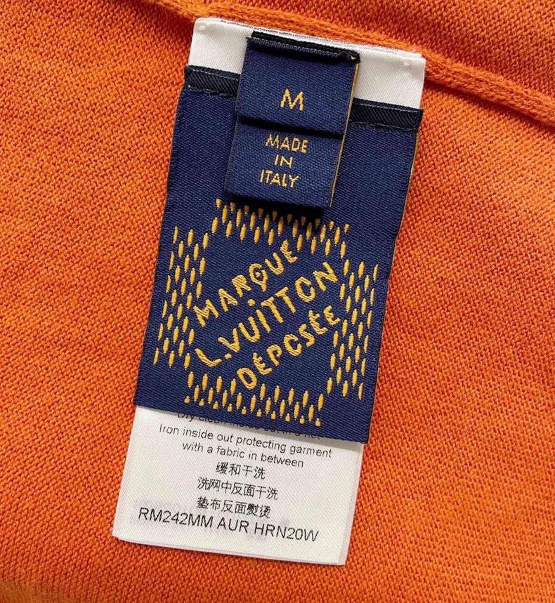 Louis Vuitton Louis Vuitton Orange coconut tree knitted short sleeve Size US M / EU 48-50 / 2 - 6 Thumbnail