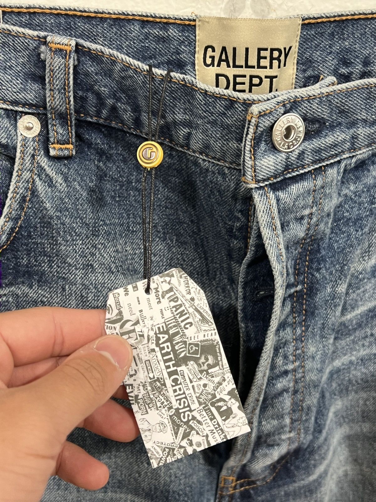 Gallery Dept. Gallery Dept. Denim Jeans Size US 36 / EU 52 - 2 Thumbnail
