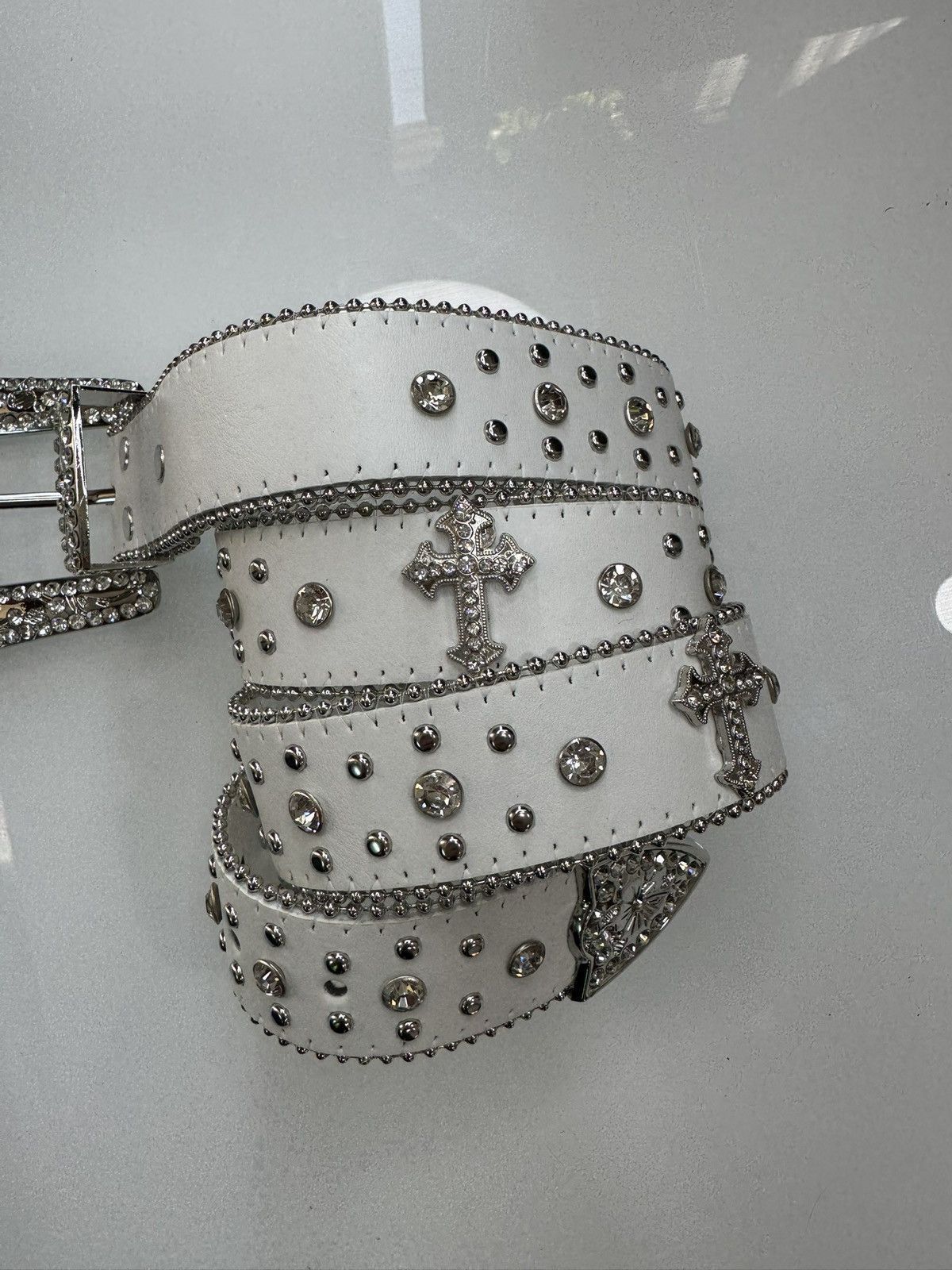 Japanese Brand CROSS BB TYPE BEAT BELT Size 40 - 3 Thumbnail