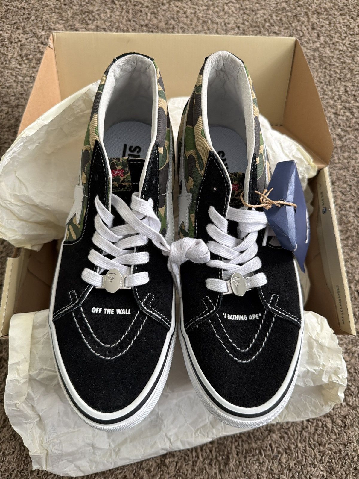 Vans Bape x Vans Size US 10.5 / EU 43-44 - 4 Thumbnail