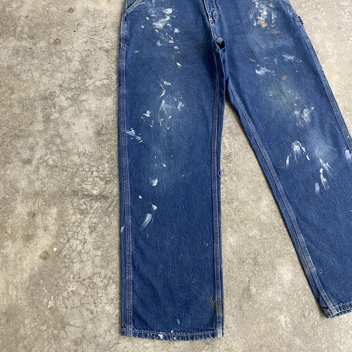 Carhartt Vintage Carhartt Splatter Painter Workwear Denim Jeans Size US 36 / EU 52 - 5 Thumbnail