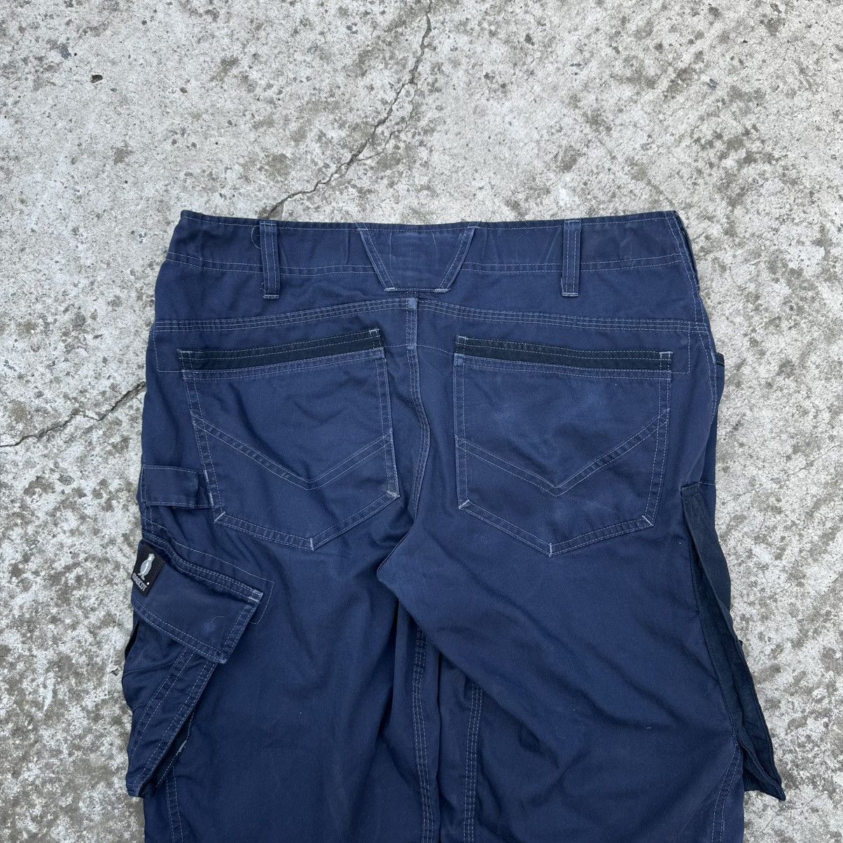 Moscot Vintage Japanese Style Mascot Workwear Pants Y2K Trashed 00s Size US 33 - 9 Thumbnail