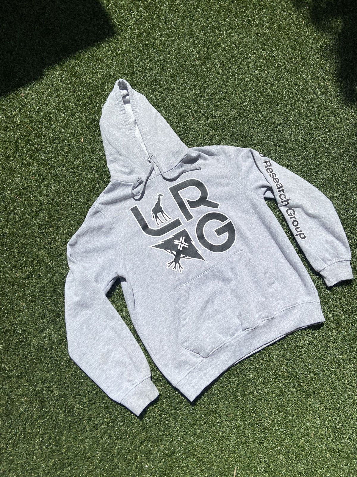LRG × Vintage VTG 00’s LRG Grey Pullover Hoodie Size US S / EU 44-46 / 1 - 2 Thumbnail