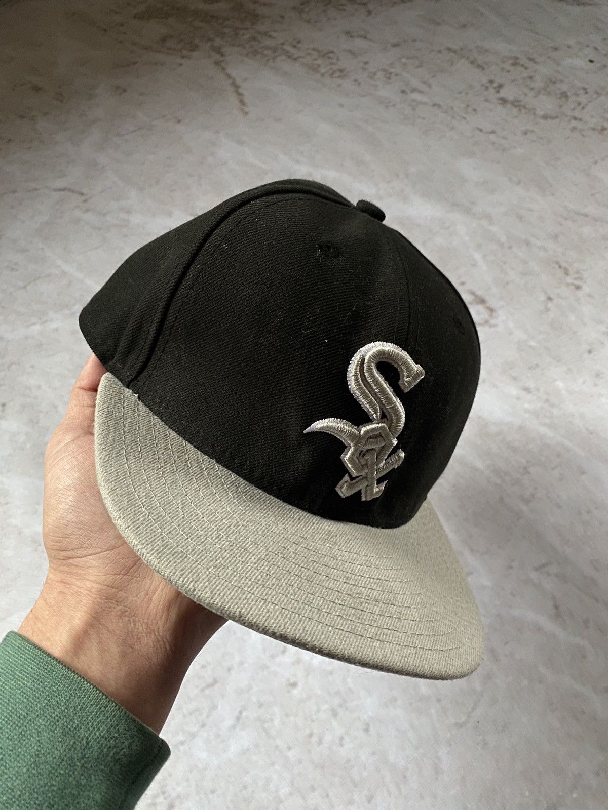 Hat Club × MLB × New Era Vintage 90s Chicago White Sox Cap Hat New Era Street Style Size 42 - 2 Thumbnail