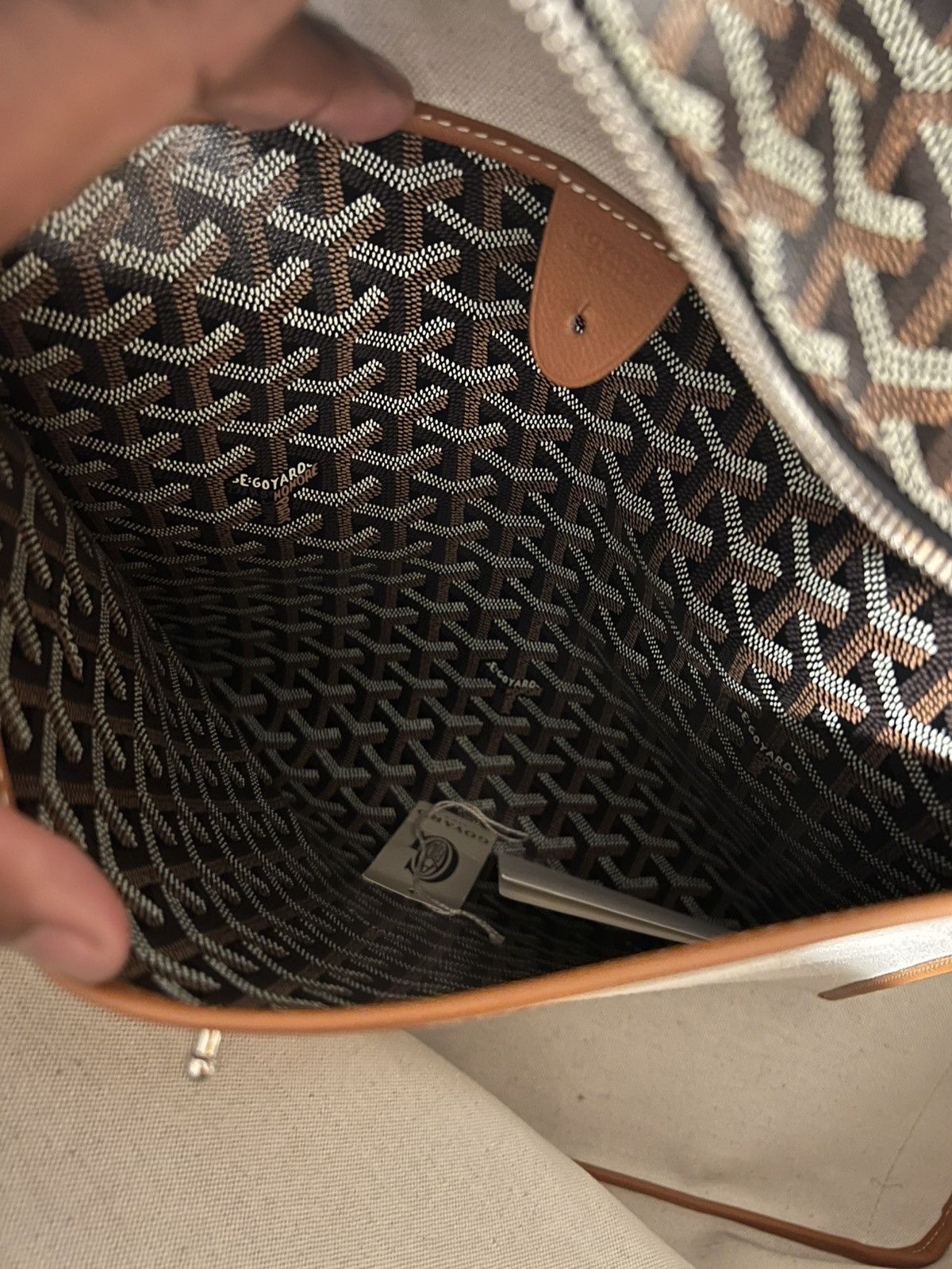 Goyard Goyard Artois GM ‘Black/Brown’ Size ONE SIZE - 9 Thumbnail