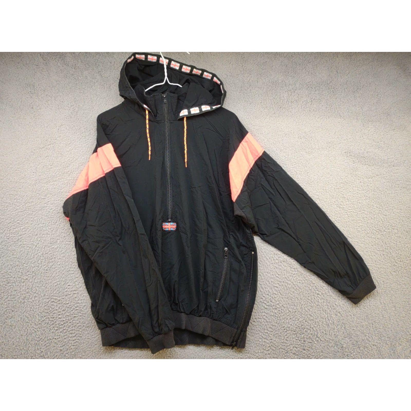 Reebok Reebok Sport Track Windbreaker Spellout Britain Jacket M Medium Unisex Adults Multicolor Pockets Embroidered 80s 90s Retro Hip Hop Track Jacket Shirt Size US M / EU 48-50 / 2 - 2 Thumbnail