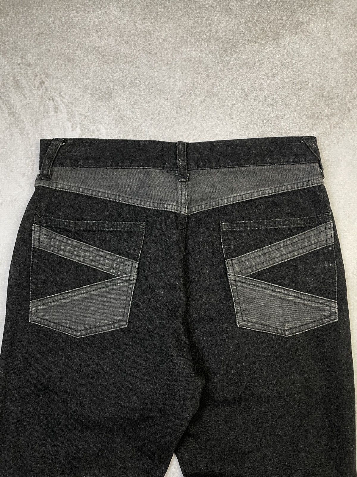 N.Hoolywood SS13 N.Hollywood Panelled Multi Washed Denim Size US 28 / EU 44 - 9 Thumbnail
