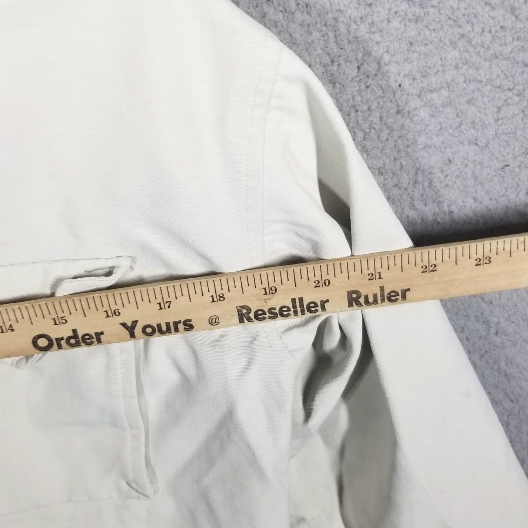 Mountain Hardwear Mountain Hardwear Parka Jacket Womens Medium White Hooded Lined Pockets Outdoor Size M / US 6-8 / IT 42-44 - 7 Thumbnail