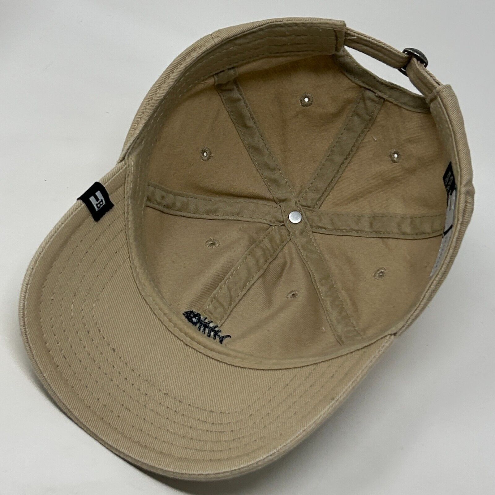 Other Fishbone Dad Hat Baseball Cap Fish Block Headwear 6 Panel Size ONE SIZE - 4 Thumbnail