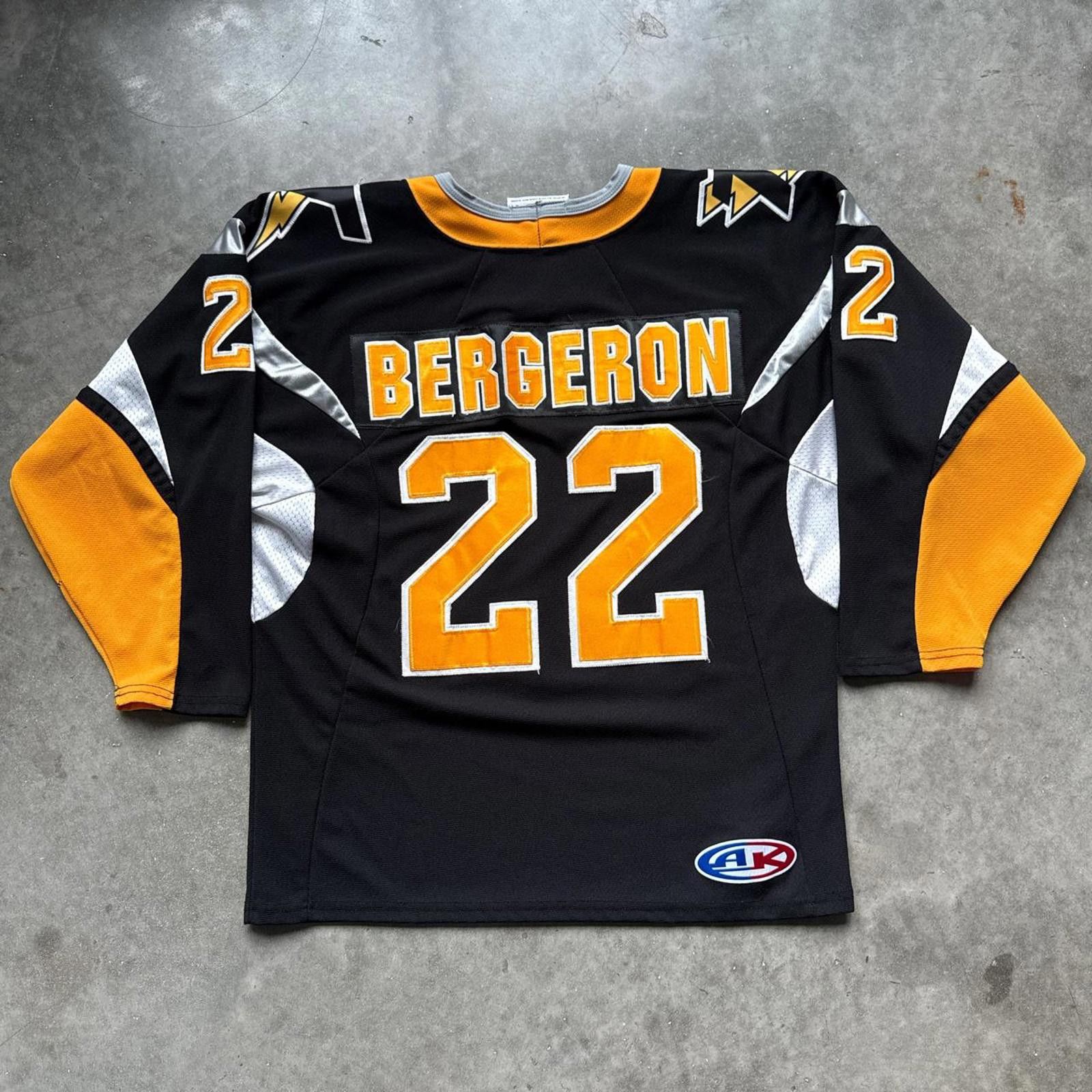Other Vintage 90s Bergeron Thunder Hockey Jersey Size US M / EU 48-50 / 2 - 2 Thumbnail