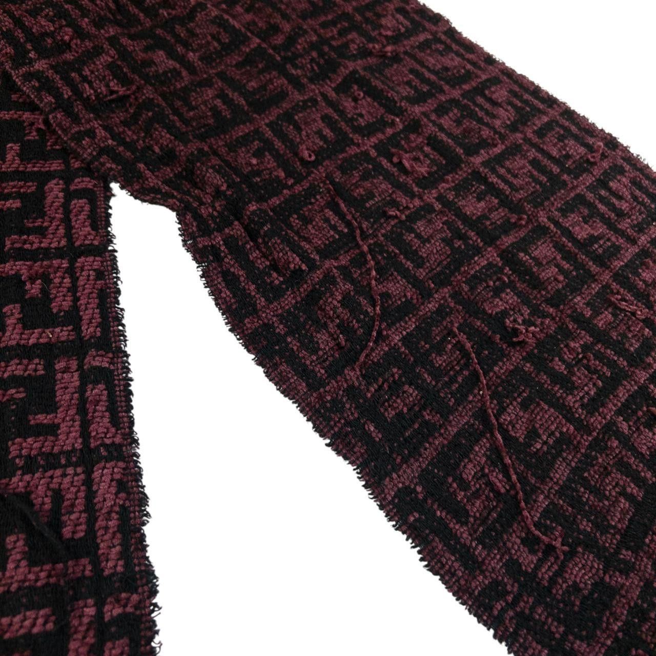 Fendi Vintage Fendi Monogram Tassel Scarf Size ONE SIZE - 7 Thumbnail