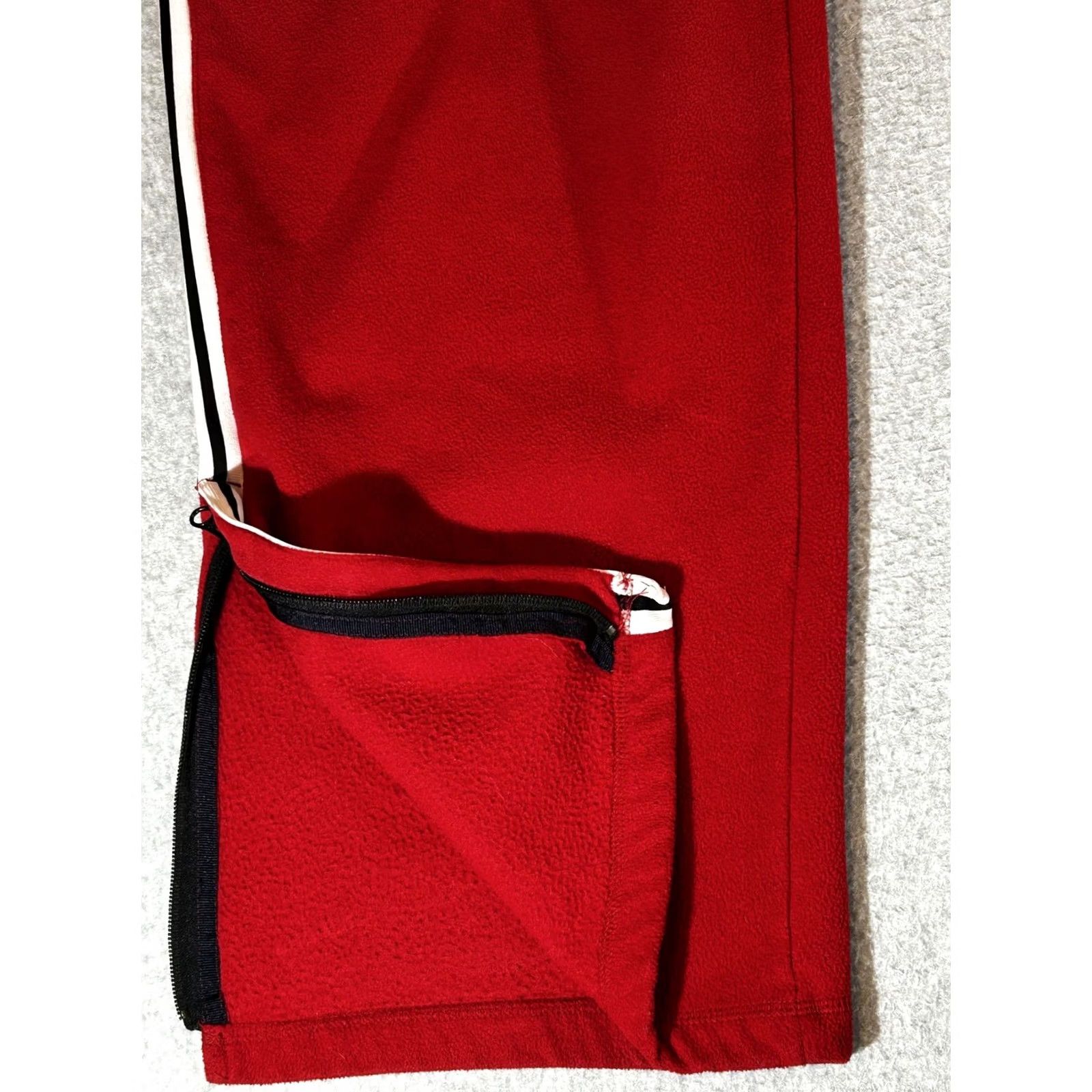 Old Navy Baggy Sweatpants Mens XL Red Fleece Track Pants Wide Leg Vintage Y2K Streetwear Size US 36 / EU 52 - 6 Thumbnail